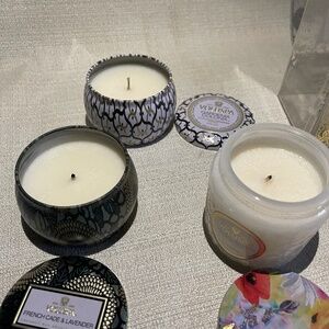 Voluspa Candle Trio in Elegant Tins